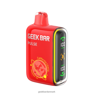 Geek Bar Pulse 15k engangs vape RXT24R46 californiske kirsebær - Geek Bar Eu