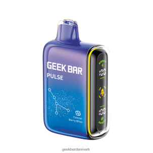 Geek Bar Pulse 15k engangs vape RXT24R47 kræft bær lyksalighed - Geek Bar Puff