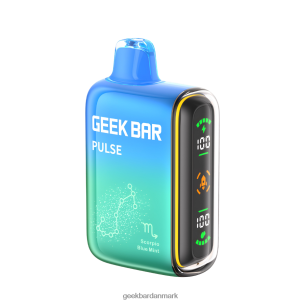 Geek Bar Pulse 15k engangs vape RXT24R60 skorpion blå mynte - Buy Geek Bar Online