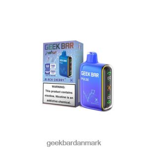 Geek Bar Pulse engangs RXT24R12 sort kirsebær - Geek Bar Vape