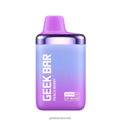 Geek Bar df8000 engangsdamp RXT24R182 ferskenbær - Geek Bar Vape