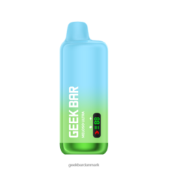 Geek Bar Meloso ultra engangs vape RXT24R108 vandmelon is - Geek Bar Danmark